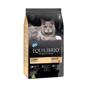 Equilibrio Gatos Adultos Light Indoor 1.5 Kg