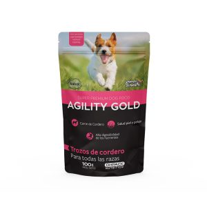 Agility Gold Trozos de Cordero 100 Gr