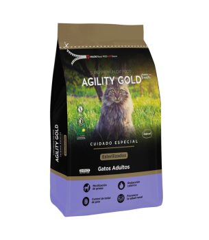 Agility Gold Gatos Esterilizados 3 Kg