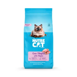 Nutrecat Con Tilapia Gatos Adultos 500 Gr