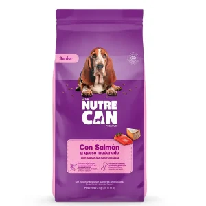 Nutrecan Senior Salmon Y Queso Madurado 2 kg