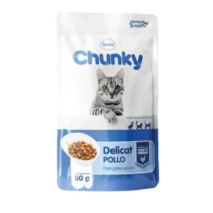 Chunky Delicat Trozos de Pollo 80 Gr