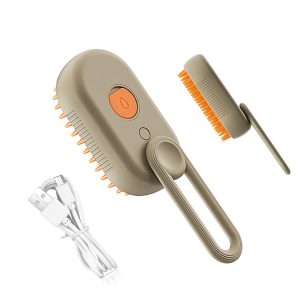 Cepillo De Vapor Para Mascotas Con Mango
