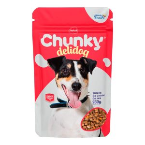Chunky Delidog Trozos De Carne De Res 100 Gr