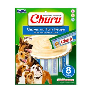 Dog Churu de pollo con atún Paquete 8 Unidades