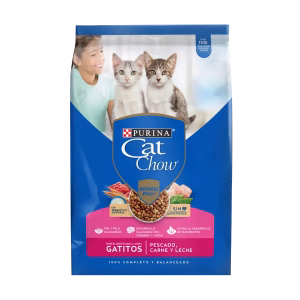 Cat Chow Gatitos Pescado Carne y Leche 8 Kg