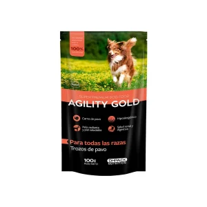 Agility Gold Trozos de Pavo 100 Gr