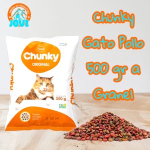 Chunky Gato Pollo A Granel 500 Gr