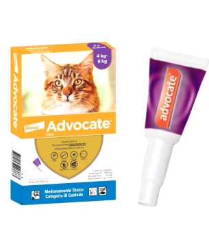 Pipeta Advocate Gatos Hasta 8 Kl