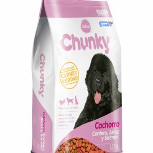 Chunky Cachorros Cordero Arroz y Salmón 1,5 kg
