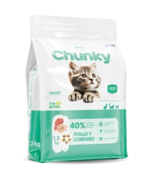 Chunky Gaticos Pollo y Cordero 1.5 Kg