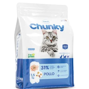 Chunky Gatos Pollo 1.5 kg