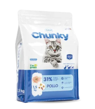 Chunky Gatos Pollo 1.5 kg