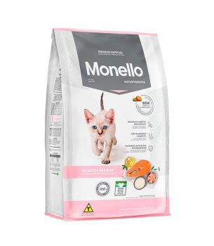 Monello Salmón Y Pollo Gatitos 1 Kg