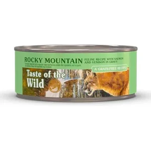 Taste Of The Wild Rocky Mountain Venado Y Salmón Lata 156 Gr