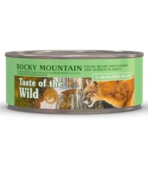 Taste Of The Wild Rocky Mountain Venado Y Salmón Lata 156 Gr