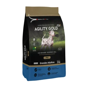 Agility Gold Grandes Adultos Piel 3 Kg