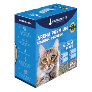 Arena Calabaza Premium Gránulo Pequeño 5 Kg