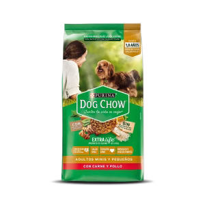 Dog Chow Adulto raza pequeña Carne y Pollo 2 Kg