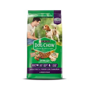 Dog Chow Longevidad Adultos 7+ Todos los Tamaños 2 Kg