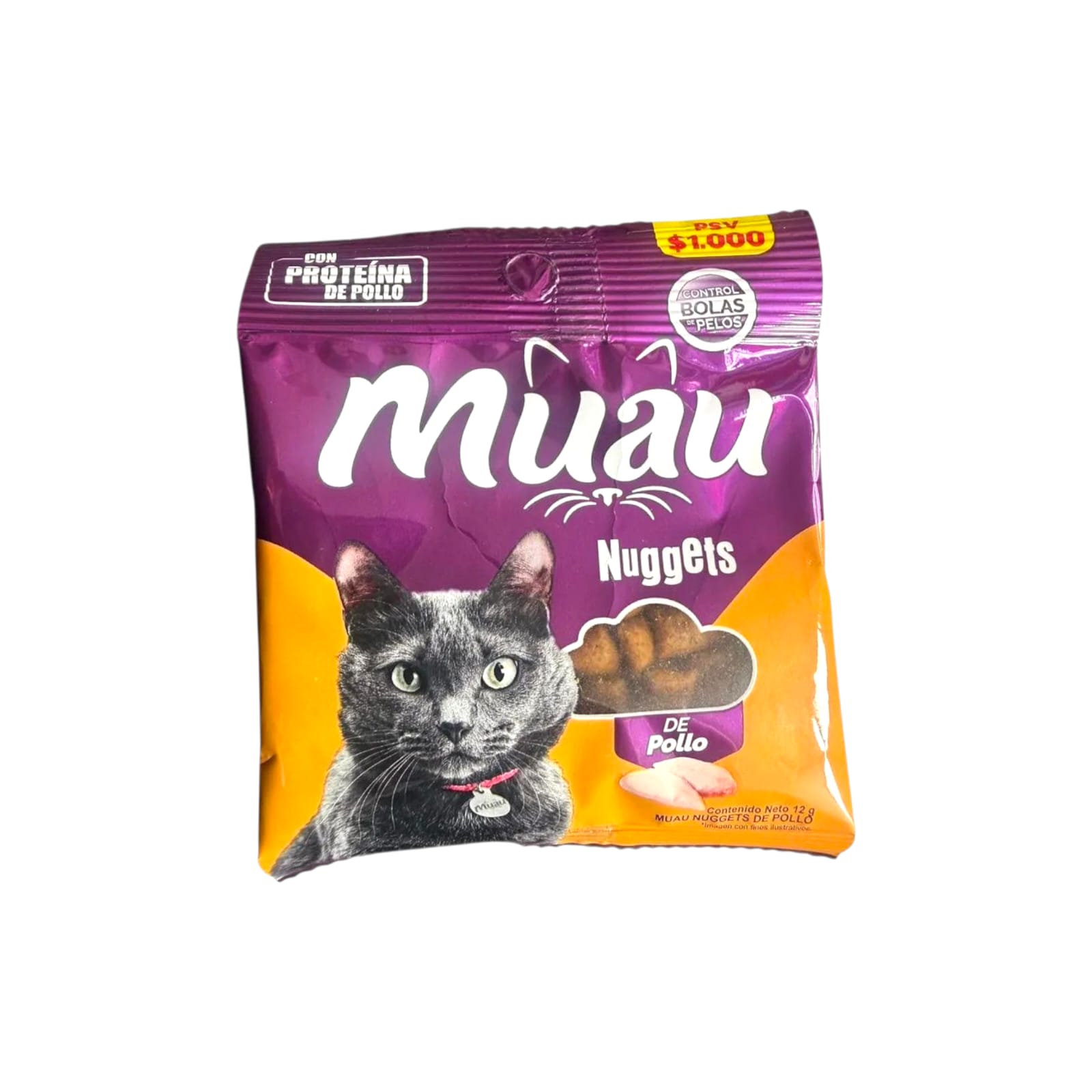 galletas Muau sabor Pollo 12 Gr