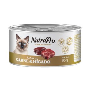 Nutrapro Gatos Carne y hígado Lata 85 GR