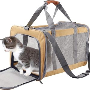 Transportador Premium Soft-Sided para Gatos y Perros Pequeños